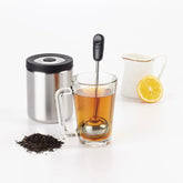 Twisting Tea Ball