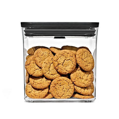 POP Container - Big Square Short (2.8 Qt/2.6 L) - Matte Black