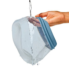 Silicone Reusable Bag  Stand-Up Quart (32 oz) - Blue